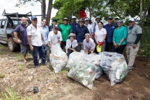 Autoridad de Turismo,Ministerio de Ambiente (MiAmbiente), Municipio de Taboga y ANCÓN llevaron a cabo una jornada de limpieza en la isla de Taboga